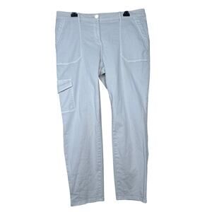 J. Jill Tan Cargo Crop Pants Size 16